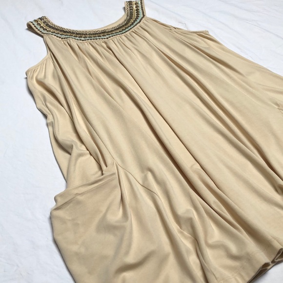 💙💙CAbi Egyptian Beaded Neck Tunic Style # 872 - Picture 5 of 8